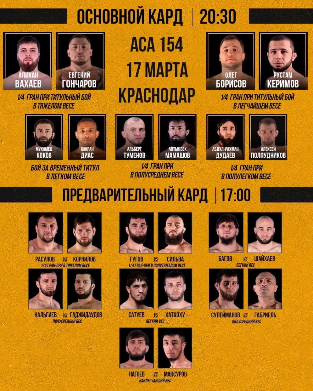 Кард ACA 154