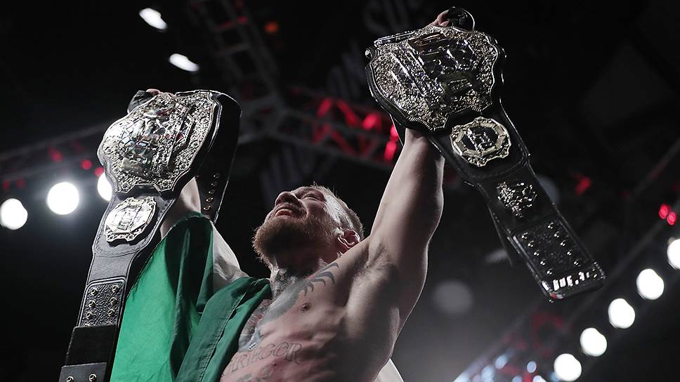 пояс ufc макгрегор