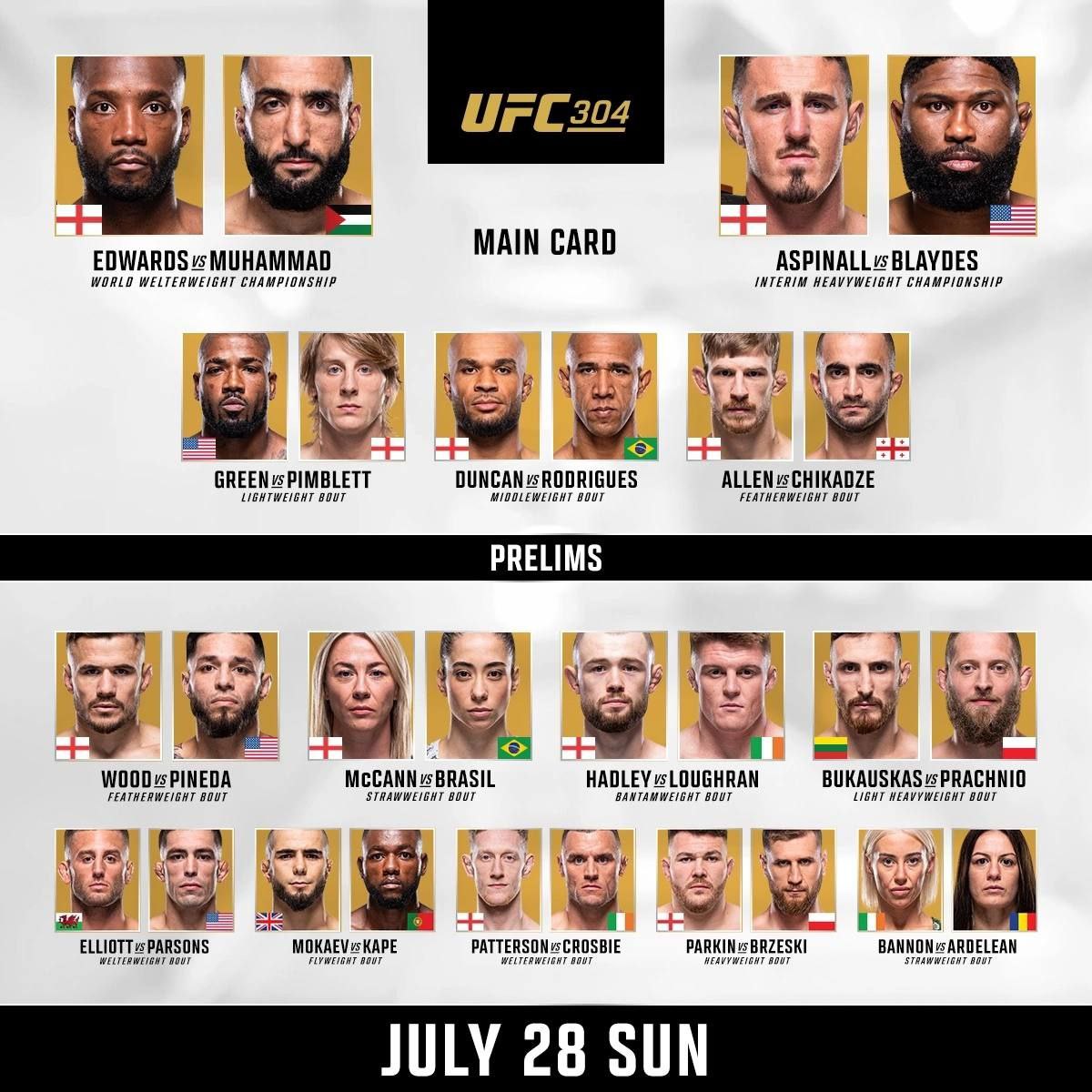 ufc 304